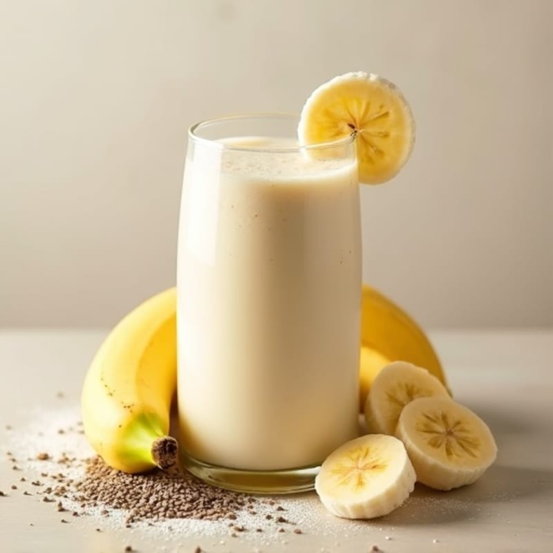 Creamy Banana Kefir Smoothie