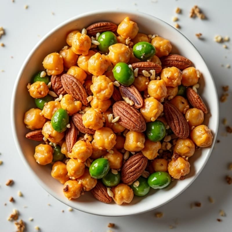 Crispy Roasted Chickpea Trail Mix