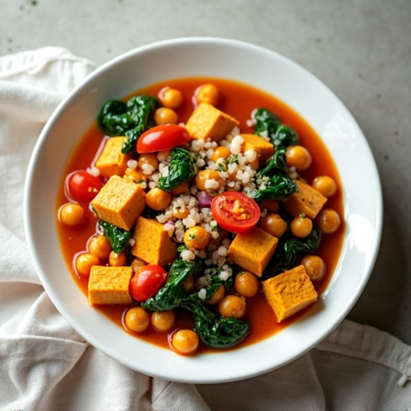 Hearty Chickpea and Tomato Curry