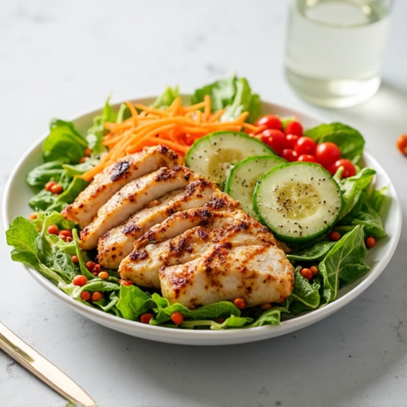 Fresh Asian Sesame Chicken Salad