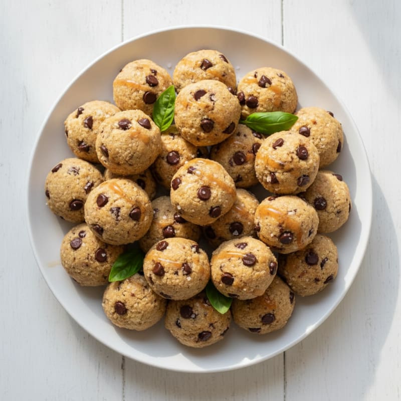 No-Bake Chocolate Chip Cookie Dough Bites