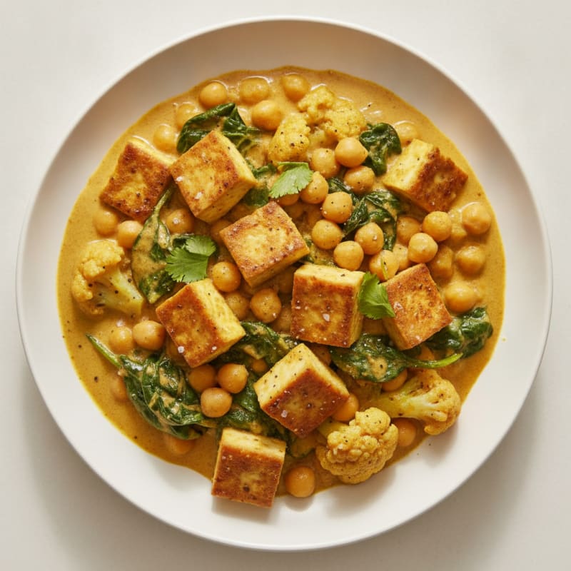 Hearty Chickpea and Vegetable Curry