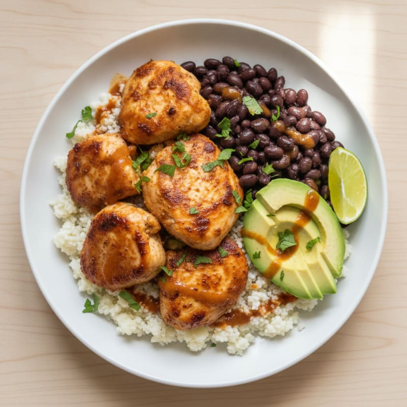 Chipotle Chicken and Black Bean Bowl
