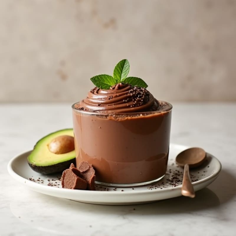 Silky Chocolate Protein Pudding with Greek Yogurt