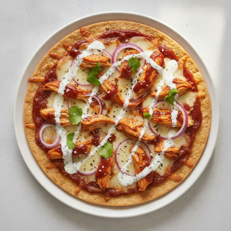BBQ Ranch Chicken Pizza
