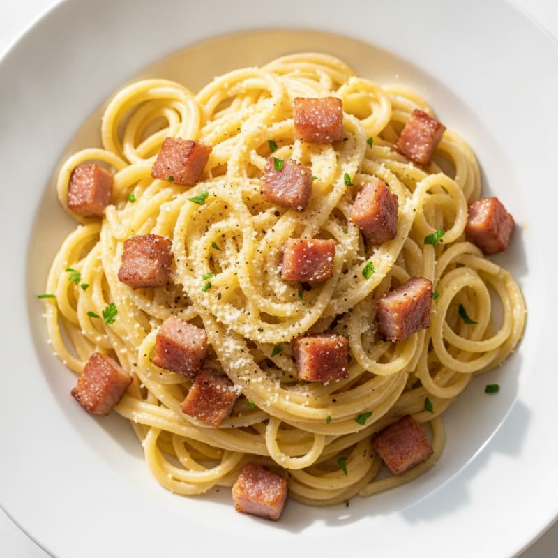 Classic Carbonara with Pancetta