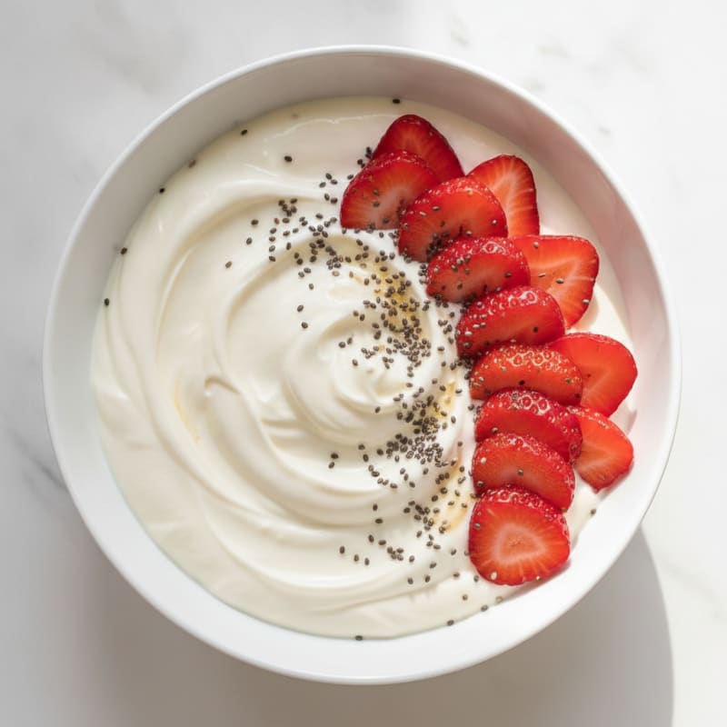 Silky Vanilla Protein Yogurt Bowl