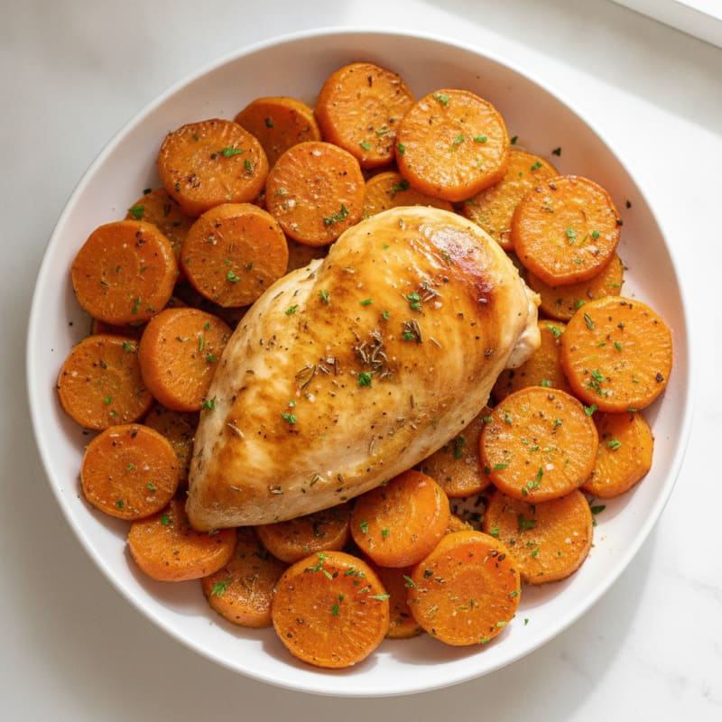 Herb-Roasted Chicken with Root Vegetables