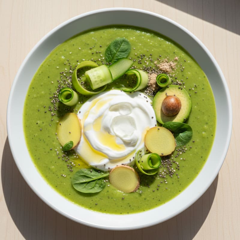 Zesty Green Detox Smoothie
