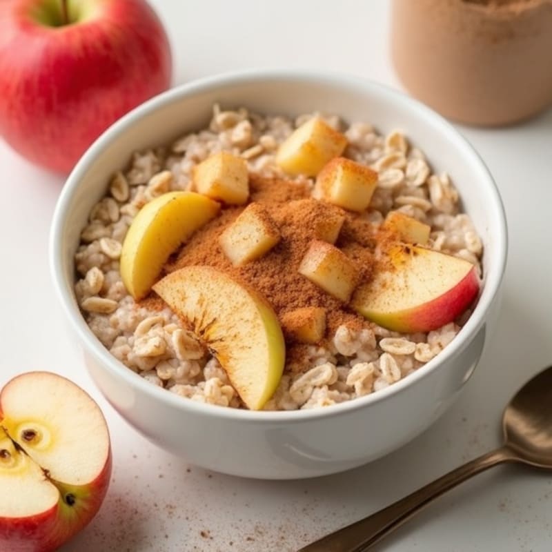 Hearty Cinnamon Apple Oatmeal