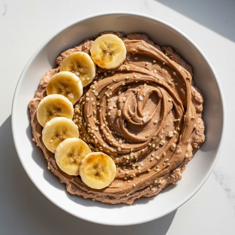 Chocolate Peanut Butter Swirl Yogurt