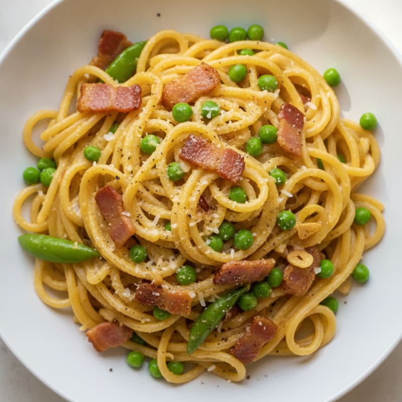 Classic Carbonara with Pancetta