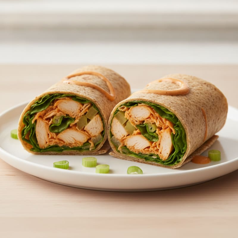 Buffalo Ranch Chicken Wrap