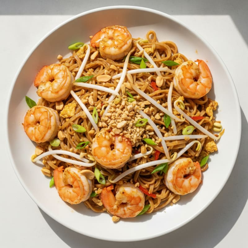 Shrimp Pad Thai Noodles