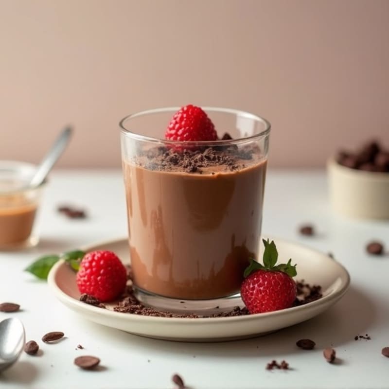 Chocolate Greek Yogurt Protein Pudding