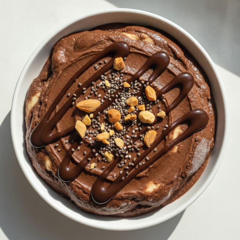 Chocolate Banana Almond Smoothie