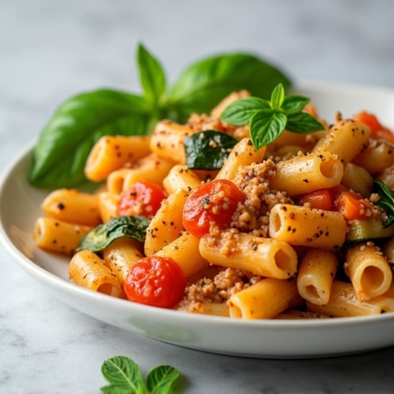 Protein-Packed Turkey and Veggie Baked Ziti