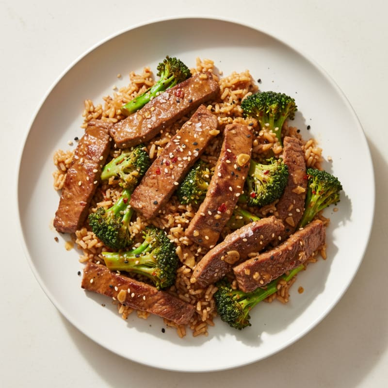 Tender Sesame Beef and Broccoli Stir-Fry