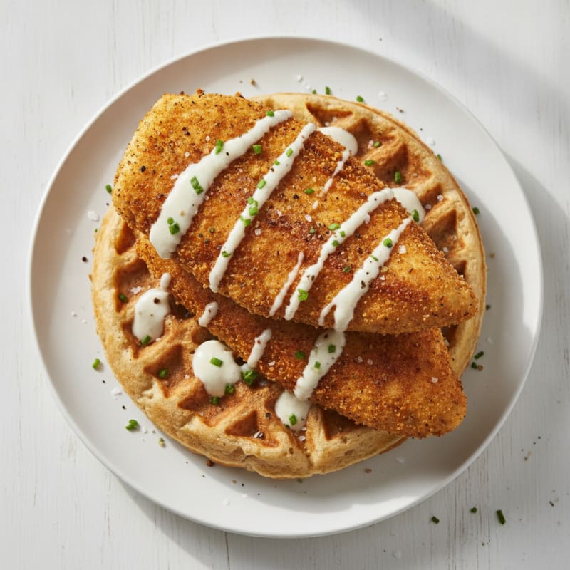Golden Chicken & Waffles