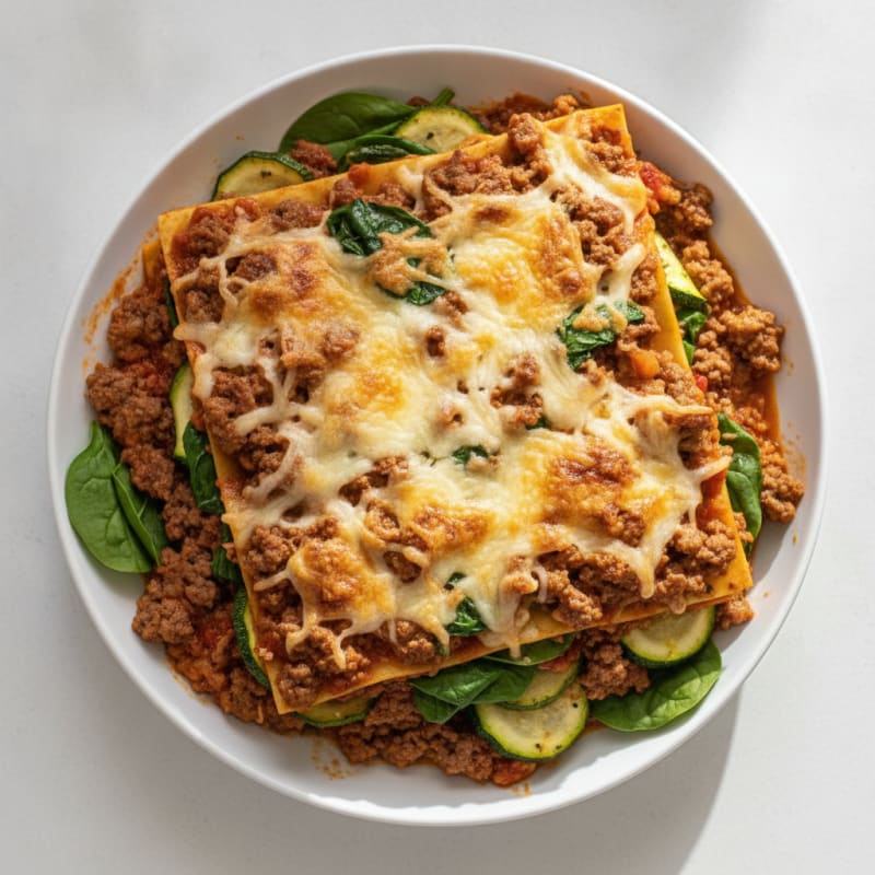 Classic Beef Lasagna Bake
