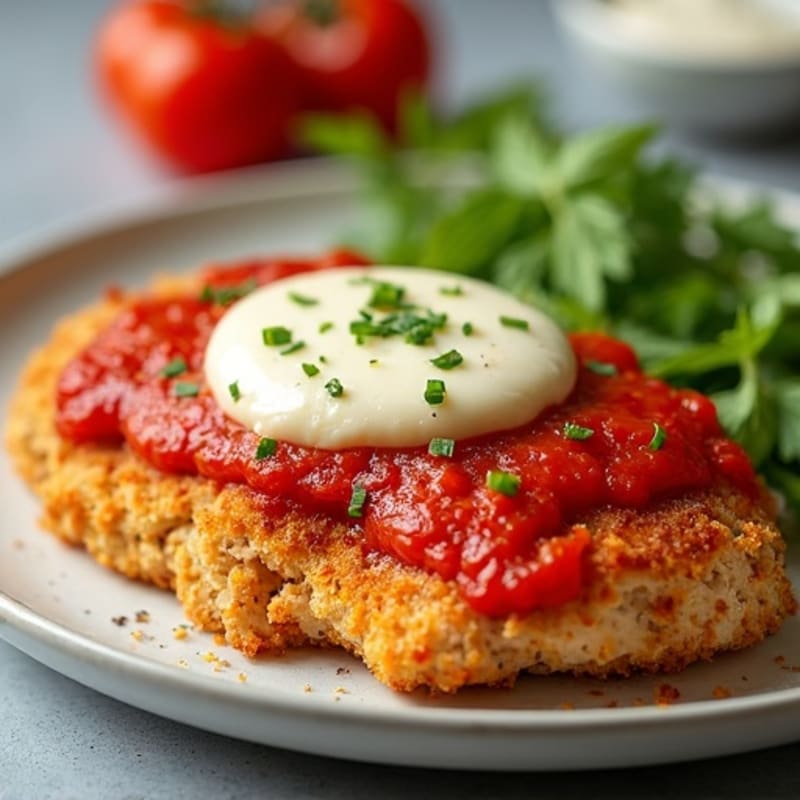 Crispy Baked Chicken Parmesan