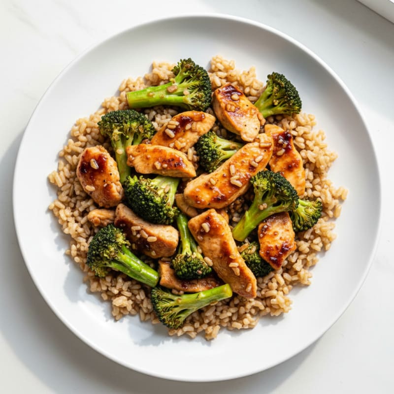 Teriyaki Chicken and Broccoli Stir-Fry