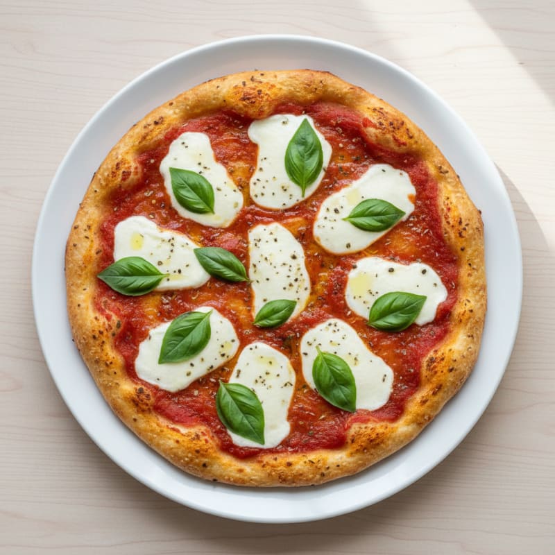 Classic Margherita Pizza with Fresh Basil