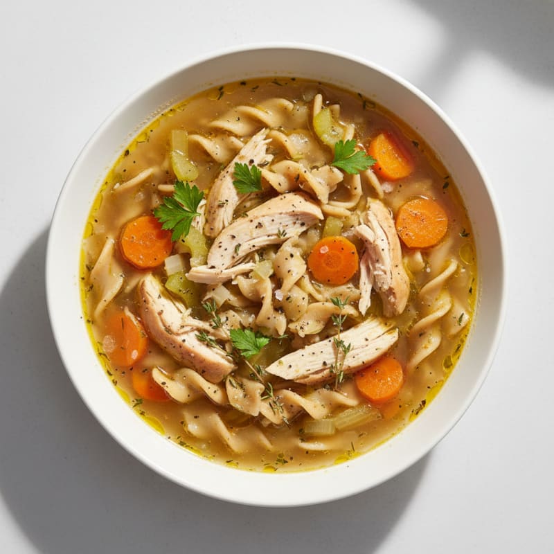 From-Scratch Chicken Noodle Soup