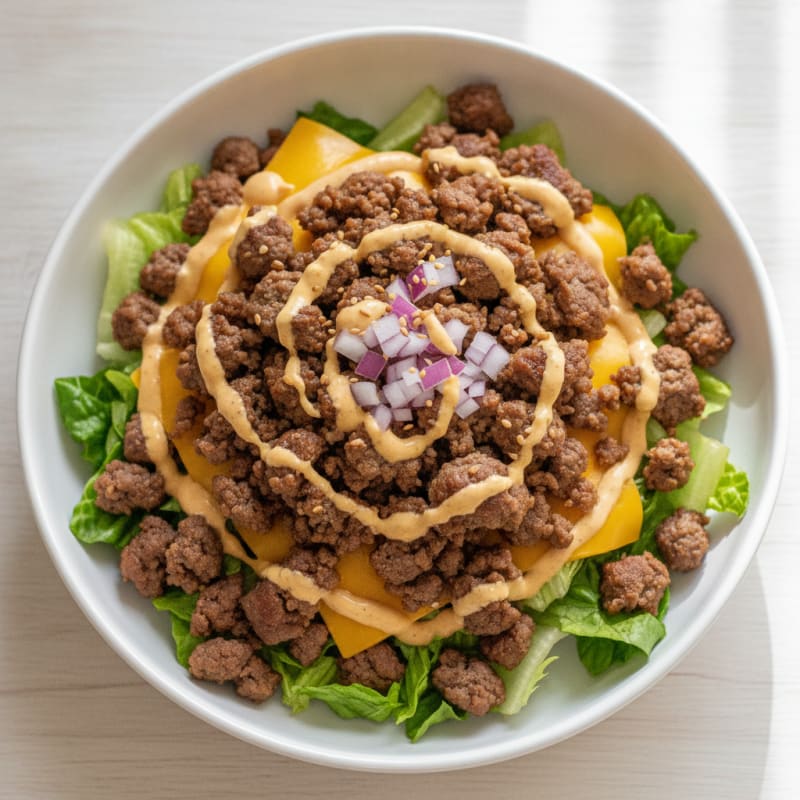 Big Mac Protein Bowl