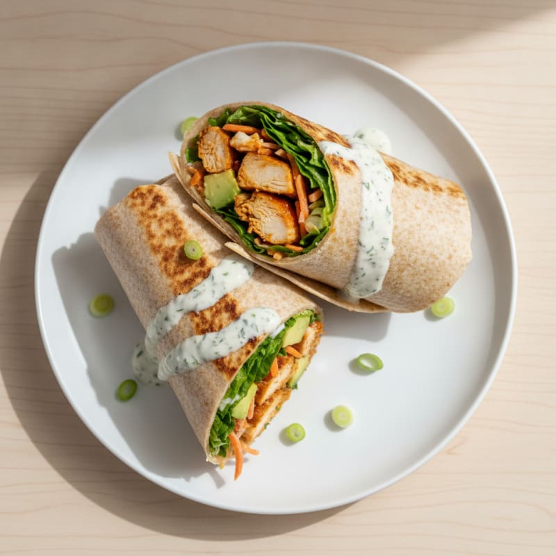Buffalo Ranch Chicken Wrap