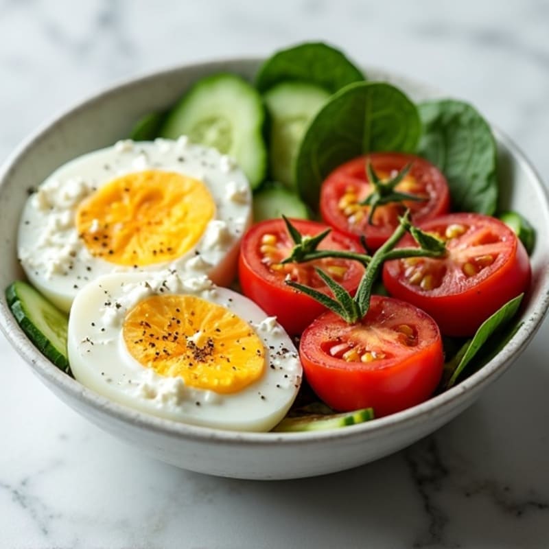 Protein-Packed Savory Cottage Cheese Bowl