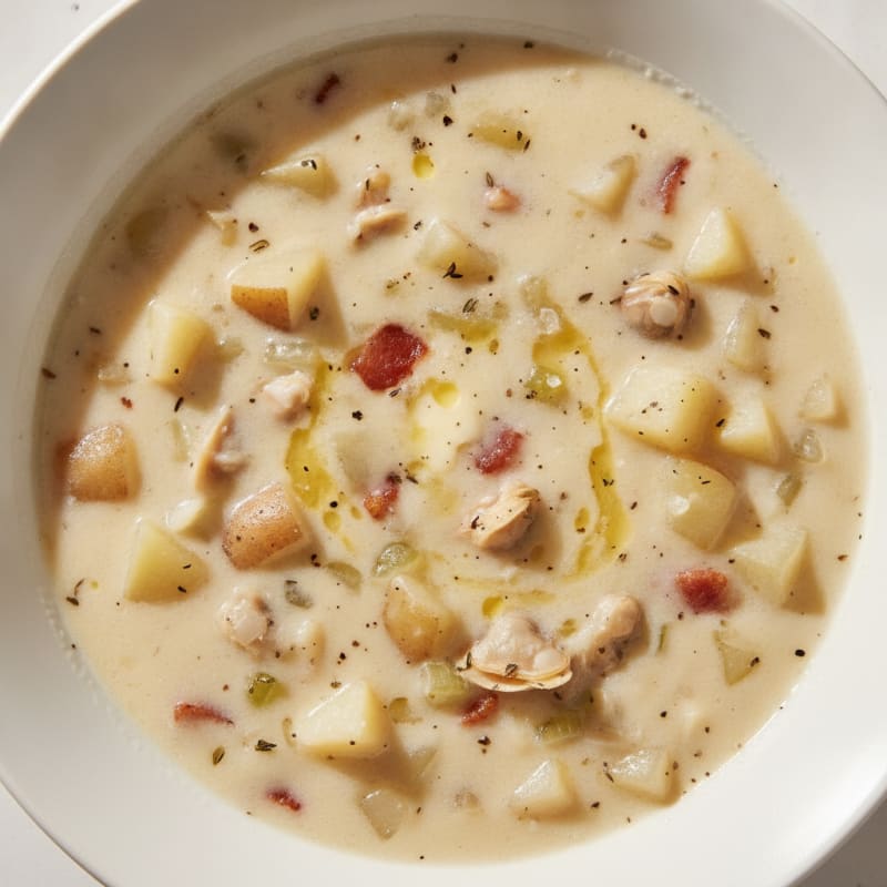 Classic New England Clam Chowder