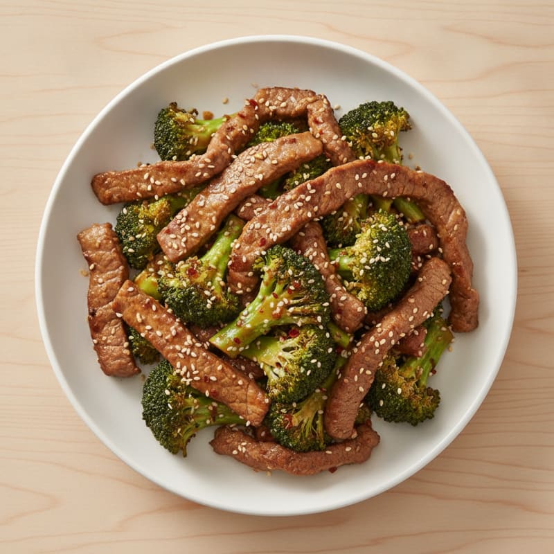 Sesame Beef & Broccoli Stir-Fry
