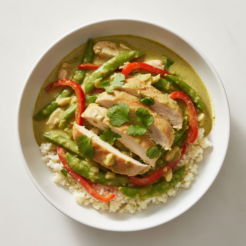 Creamy Thai Green Curry Chicken