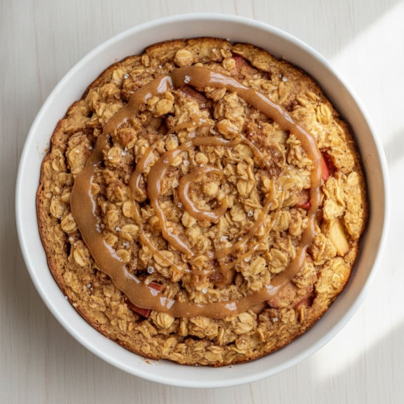 Baked Apple Cinnamon Oatmeal