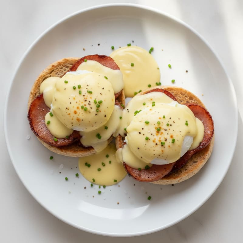 Classic Eggs Benedict with Hollandaise