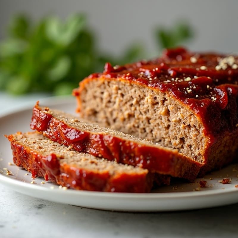 Lean Meatloaf with Smoky BBQ and Crispy Bacon