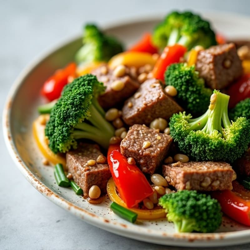 Lean Beef and Crisp Broccoli Stir-Fry