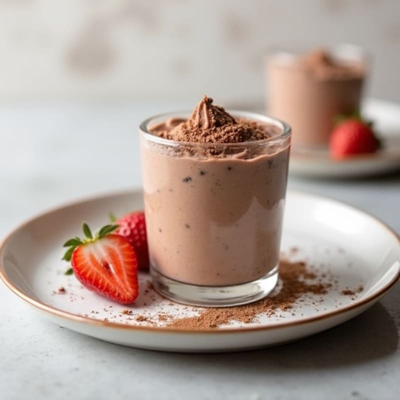 Greek Yogurt Protein Mousse with Cocoa