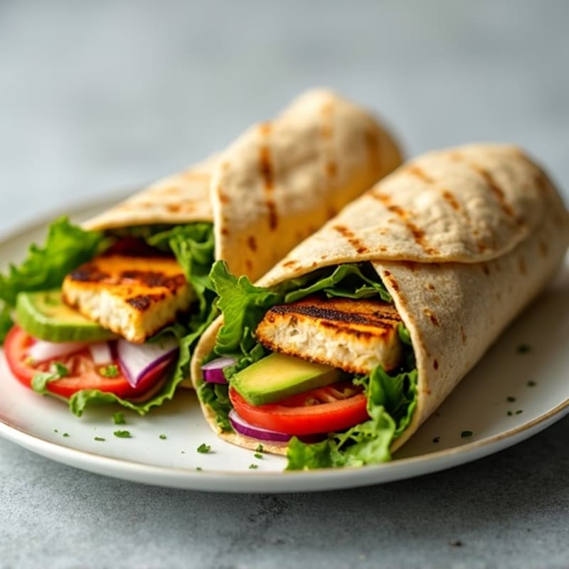 Fresh Grilled Chicken Wrap
