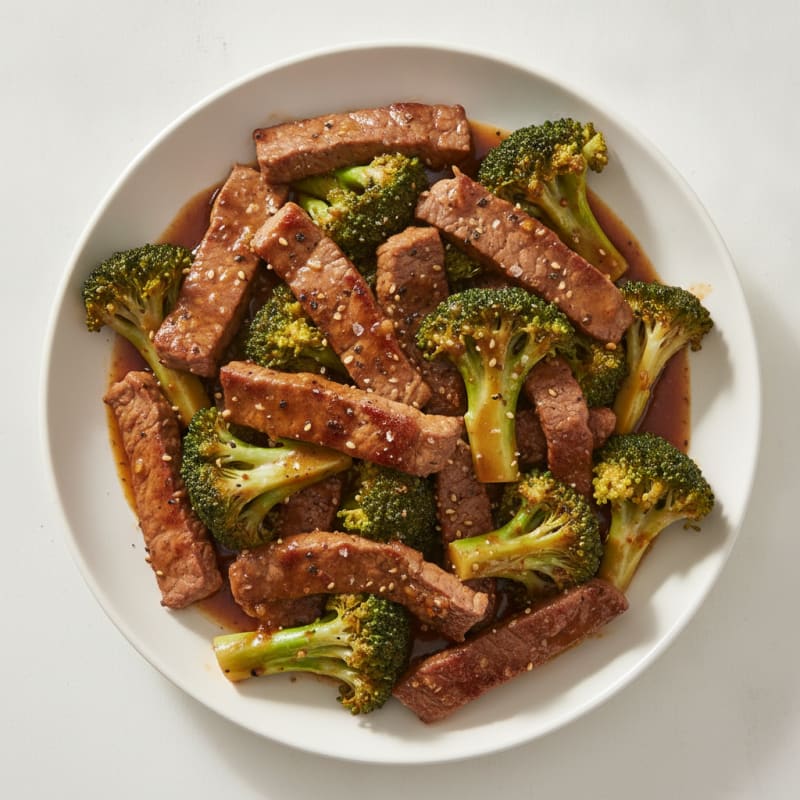 Sesame Beef and Broccoli Stir-Fry