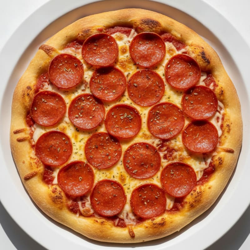 Stuffed Crust Pepperoni Pizza