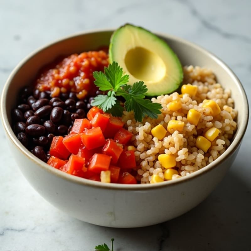 Hearty Black Bean Burrito Bowl