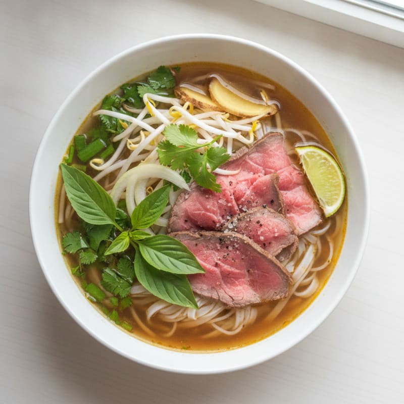 Vietnamese Beef Noodle Soup (Pho)
