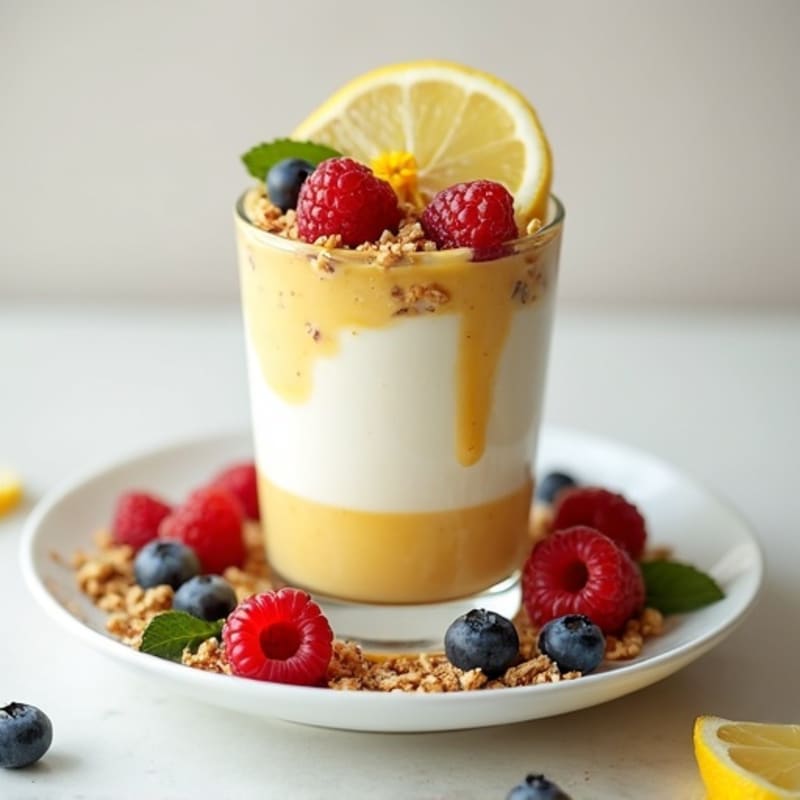 Creamy Lemon Protein Parfait