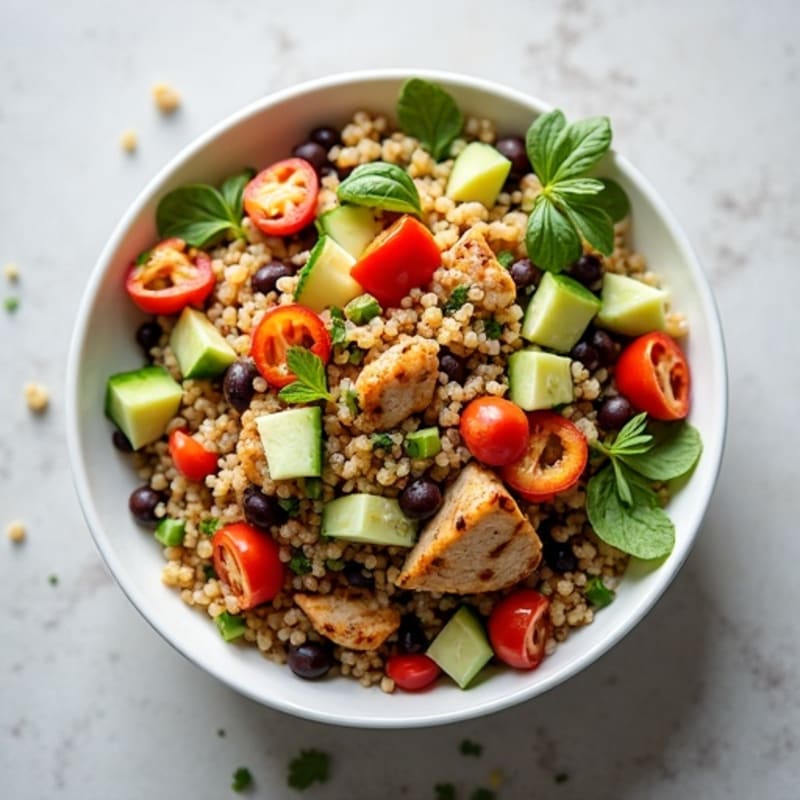 Vibrant Quinoa and Black Bean Salad