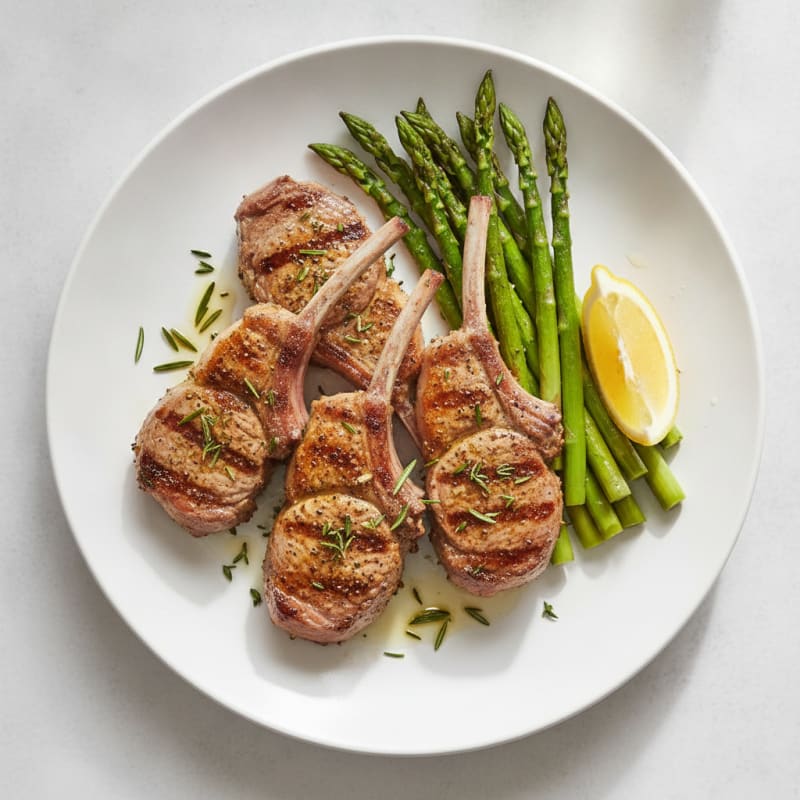 Grilled Herb Lamb Chops