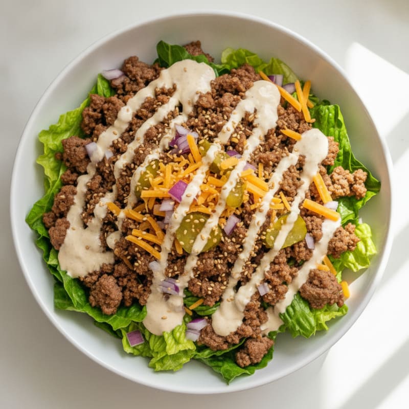 Big Mac Protein Bowl