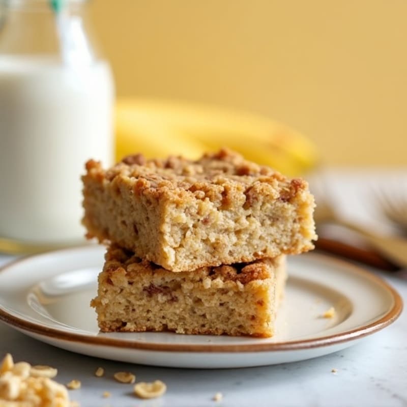 Gooey Protein Vanilla Baked Squares