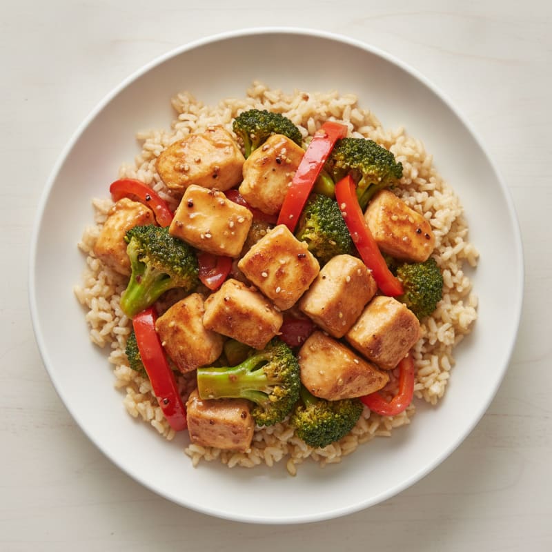 Teriyaki Chicken and Broccoli Stir-Fry